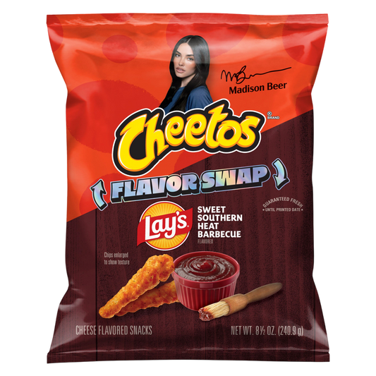 Cheetos Cheese Lay's Sweet Southern Heat Barbecue, 8.5oz