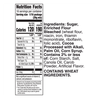 Betty Crocker Brownie Mix Fudge 16.3oz