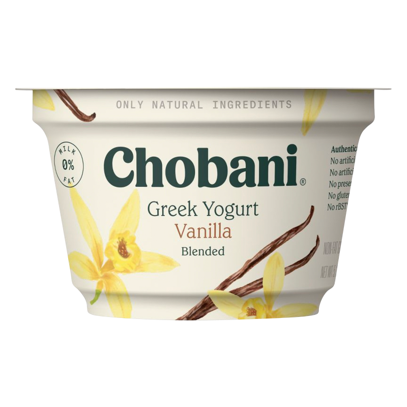 Chobani Vanilla Nonfat Greek Yogurt - 5.3oz