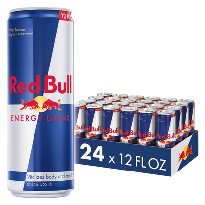 Red Bull Energy Drink 24pk 12oz Can- XL