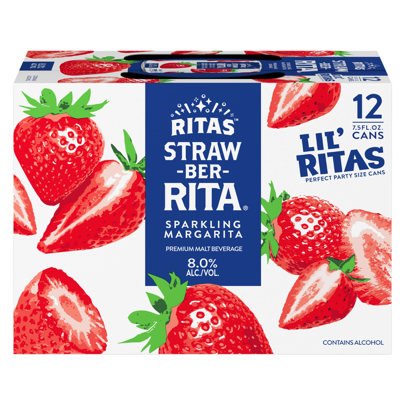 Straw-Ber-Rita 7.5oz 12pk Can 8% ABV