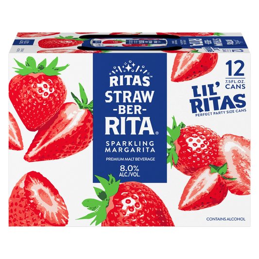 Straw-Ber-Rita 7.5oz 12pk Can 8% ABV