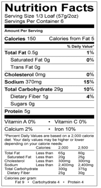 La Brea Take & Bake French Baguette - 2ct