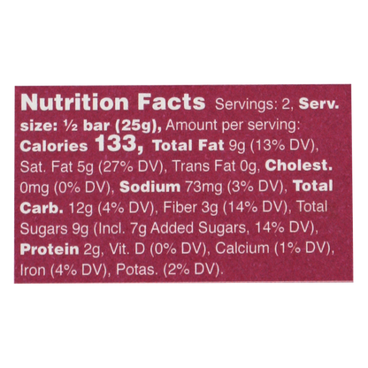Raaka Pink Sea Salt Chocolate Bar, 1.8oz