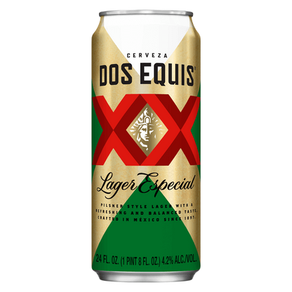 Dos Equis Lager Single 24oz Can 4.2% ABV