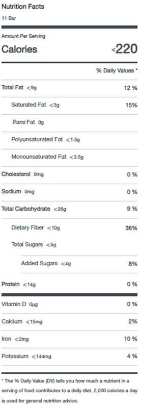 Aloha Chocolate Fudge Brownie Plant Based Protein Bar 1.98oz
