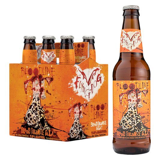Flying Dog Bloodline Orange Ale 6pk 12oz Btl 7.0% ABV