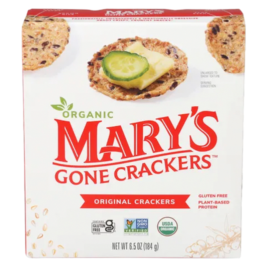 Mary's Gone Crackers Original Organic Crackers 6.5oz