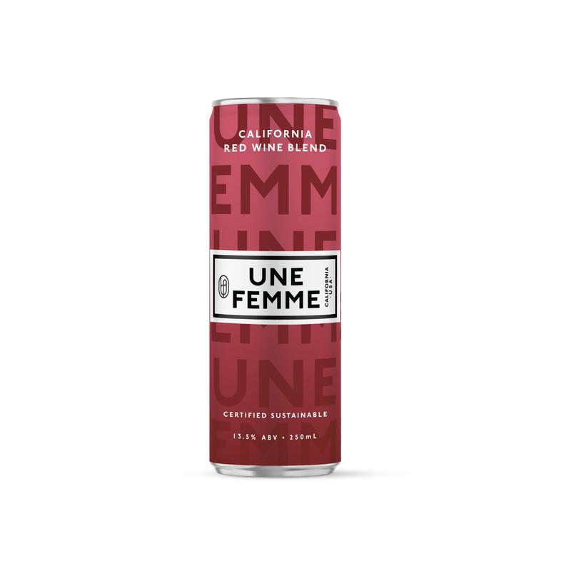 Une Femme Chillable Red Blend 250ml Can