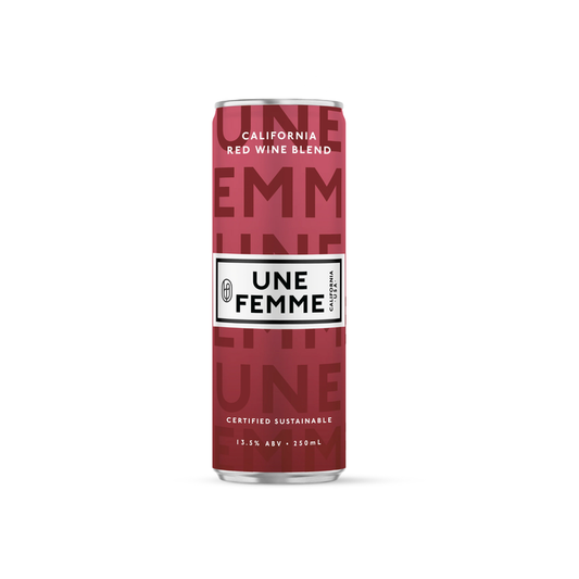 Une Femme Chillable Red Blend 250ml Can