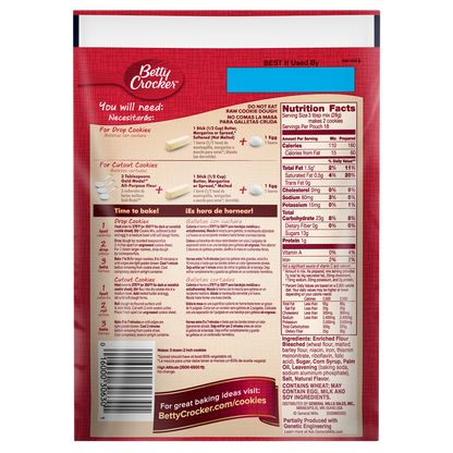 Betty Crocker Sugar Cookie Mix 17.5oz