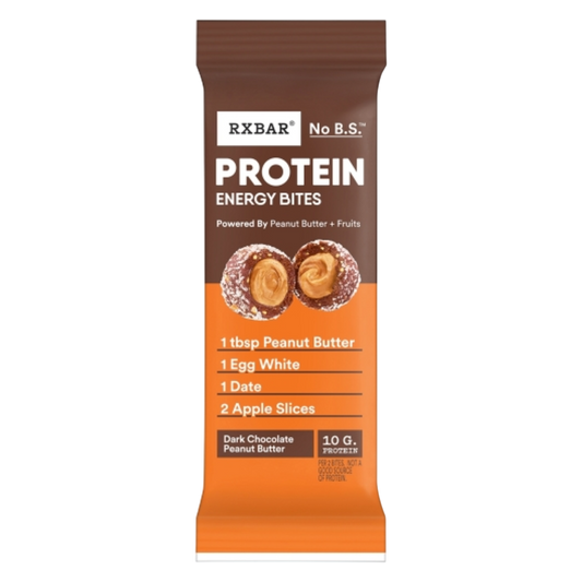 RX Bar Protein Energy Bites Dark Chocolate Peanut Butter, 1.7oz