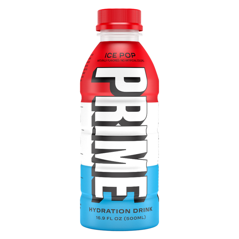 Prime Hydration Ice Pop 16oz Btl