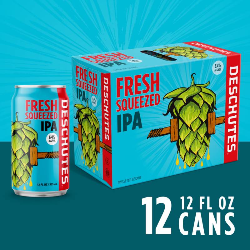 Deschutes Fresh Squeezed IPA 12/12oz Can