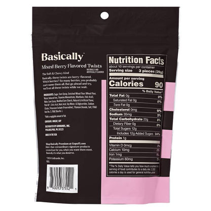 Basically Premium Mixed Berry Twists 10 oz