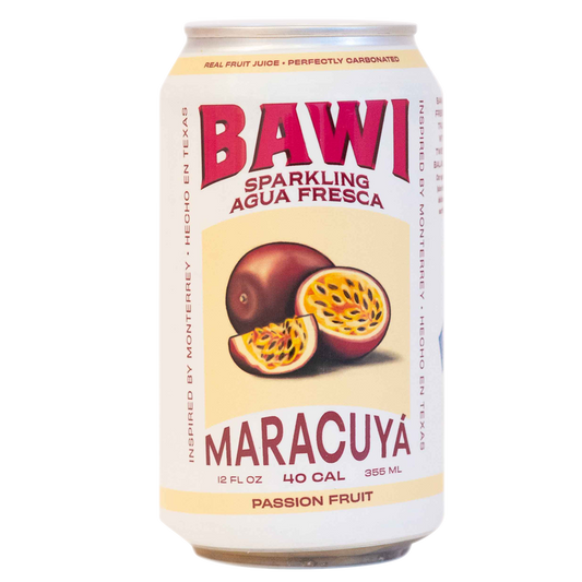 Bawi La Maracuyá Agua Fresca 12oz Can
