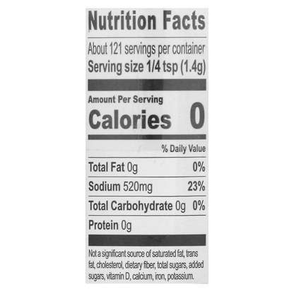 Himalayan Pink Salt 6oz