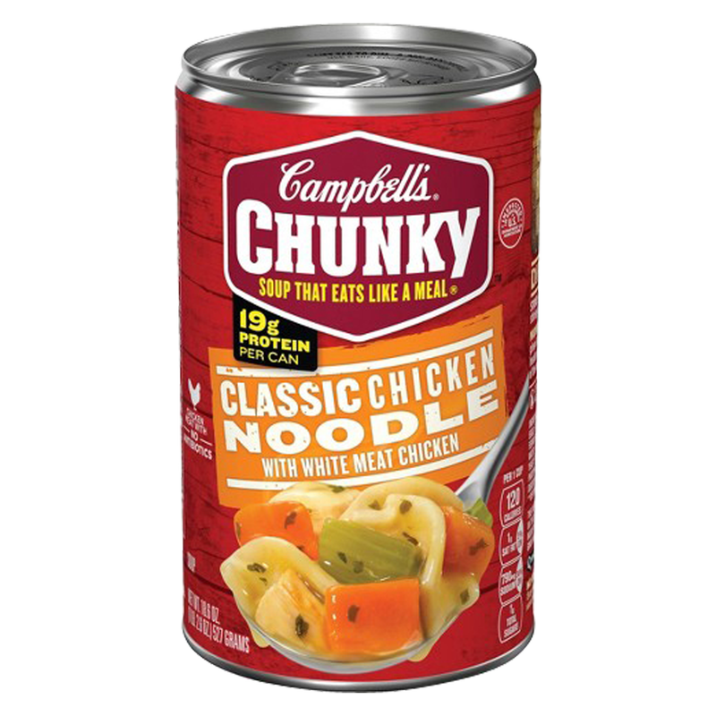Campbell's Chunky Classic Chicken Noodle Soup 18.6oz