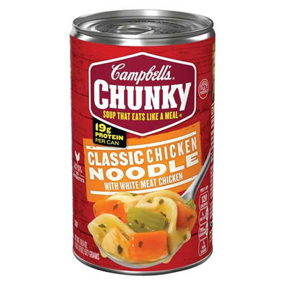 Campbell's Chunky Classic Chicken Noodle Soup 18.6oz