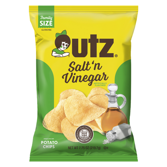 Utz Potato Chips Salt & Vinegar 7.75oz