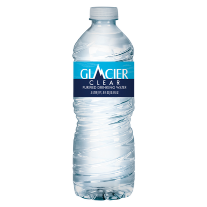 Glacier Clear Purified Drinking Water 16.9oz