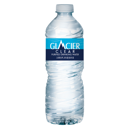 Glacier Clear Purified Drinking Water 16.9oz