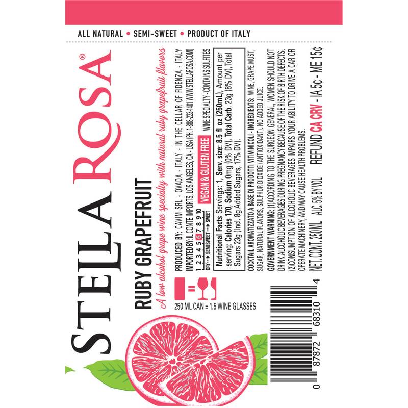 Stella Rosa Ruby Grapefruit 2pk 250ml