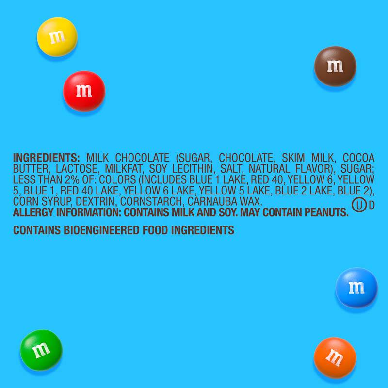 M&M'S MINIS Milk Chocolate Candy, 1.08 oz