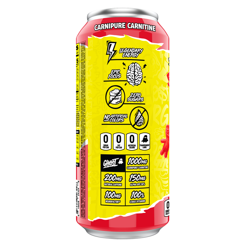 GHOST® Energy  Sour Patch Kids RedBerry 16oz Can
