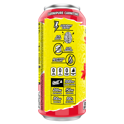 GHOST® Energy  Sour Patch Kids RedBerry 16oz Can