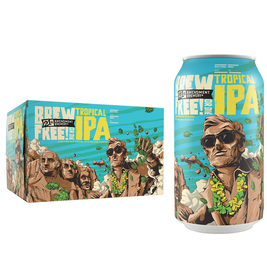 21st Amendment Brew Free or Die Tropical IPA 6pk 12oz Can 6.8% ABV