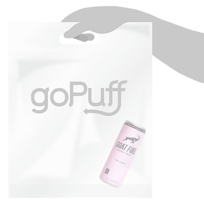 G.O.A.T. Fuel Pink Candy Energy Drink 12oz Can