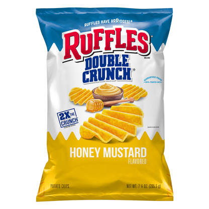 Ruffles Double Crunch Honey Mustard 7.25oz