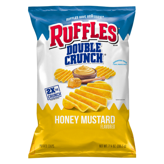 Ruffles Double Crunch Honey Mustard 7.25oz
