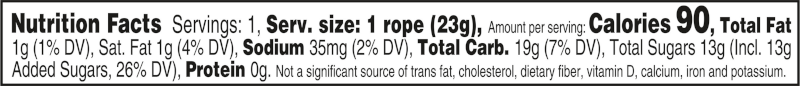 Laffy Taffy Rope Blue Raspberry, 0.81oz