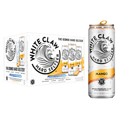 White Claw Mango 12pk 12oz Can 5.0% ABV