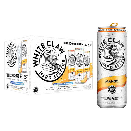 White Claw Mango 12pk 12oz Can 5.0% ABV