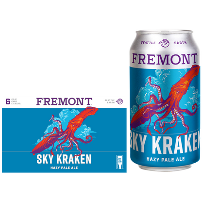 Fremont Brewing Sky Kraken Hazy Pale Ale 6pk 12oz Can