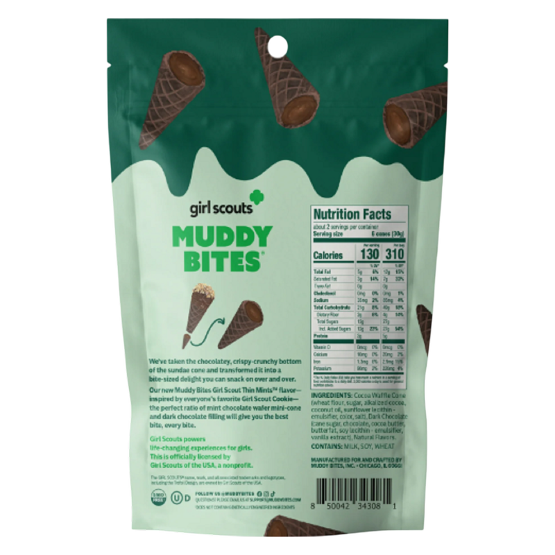 Muddy Bites Girl Scout Thin Mint, 2.33oz