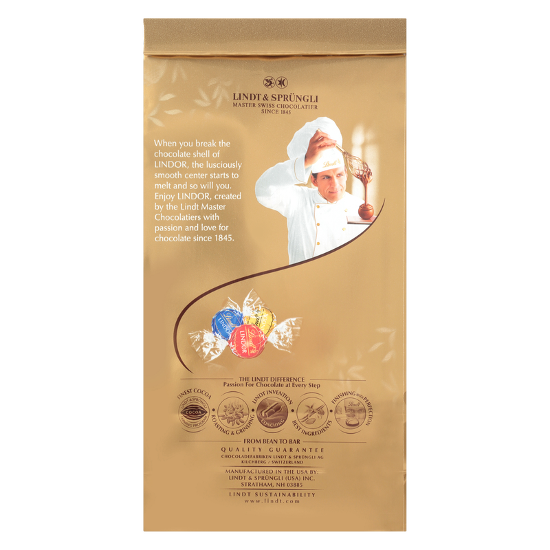 Lindt Lindor Assorted Chocolate Truffles 5.1oz Bag