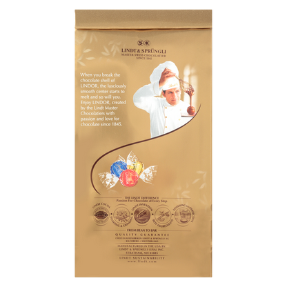 Lindt Lindor Assorted Chocolate Truffles 5.1oz Bag