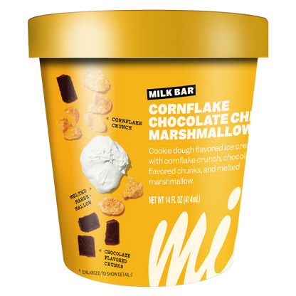 Milk Bar Cornflake Chocolate Chip Marshmallow Ice Cream Pint
