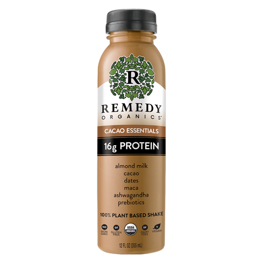 Remedy Organics Cacao Essentials Protein Shake 12oz Btl