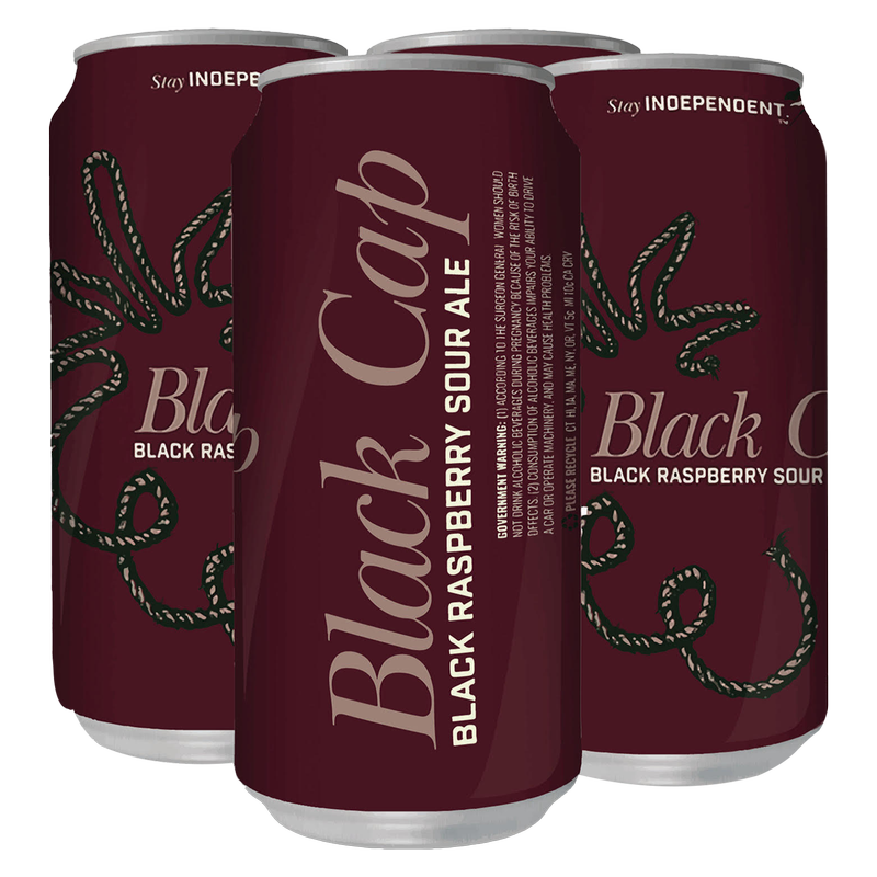 Mainstay Independent Brewing Black Cap Sour 4pk 16oz Can 5.0% ABV