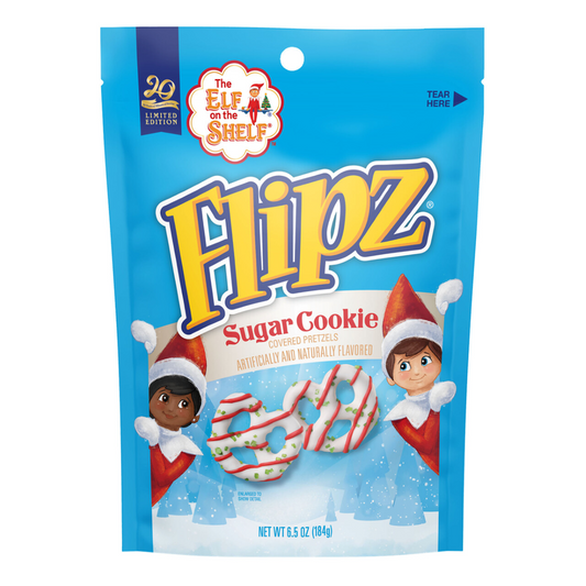 Flipz Sugar Cookie, Elf On The Shelf, 6.5oz