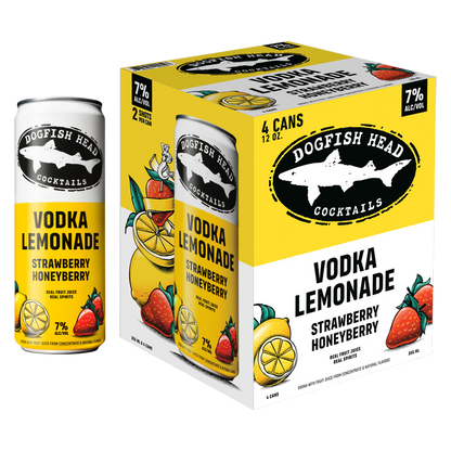 Strawberry Honeyberry Vodka Lemonade Cocktail