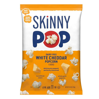 Skinny Pop White Cheddar Popcorn 4.4oz