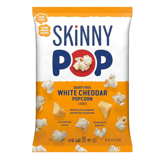 Skinny Pop White Cheddar Popcorn 4.4oz