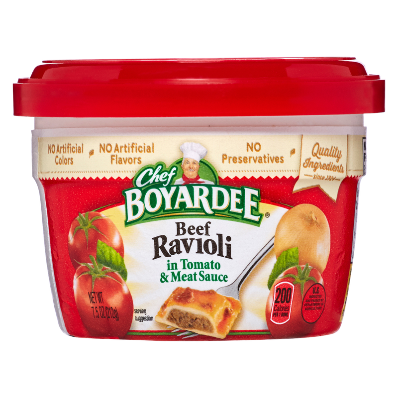 Chef Boyardee Beef Ravioli in Tomato & Beef Sauce 7.5oz