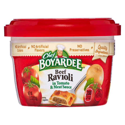 Chef Boyardee Beef Ravioli in Tomato & Beef Sauce 7.5oz